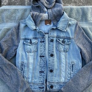 Denim and Gray Jacket